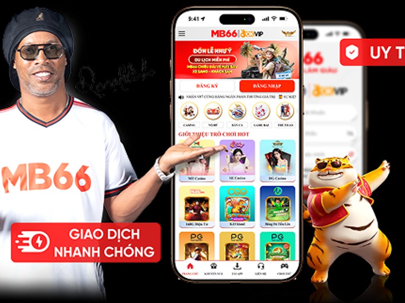 Giao diện ứng dụng di động 123b trên điện thoại thông minh